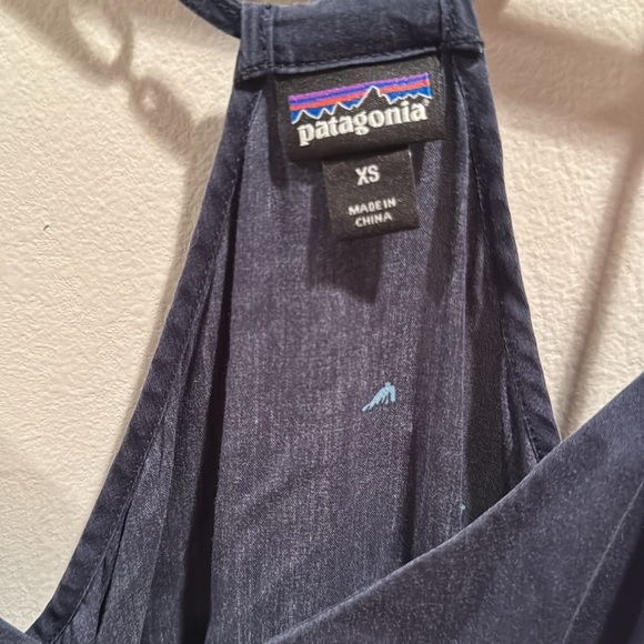 Patagonia Lost Wildflower Dress Navy XS - Picture 4 of 8